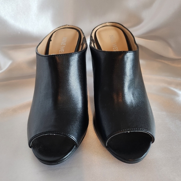 Nine West Deirdre Peeptoe Mule - Picture 1 of 5